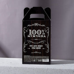 Подарочный набор ЧИСТОЕ СЧАСТЬЕ «Крутой мужик»: гель для душа и шампунь для волос, 2х250 мл