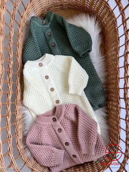 Костюмы вафли вязаные 0-6 мес.