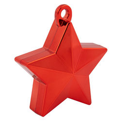 "BOOMZEE" DBZ-03 Грузик для воздушных шаров Звезда 03_красный
