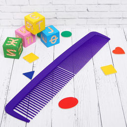 Прикол Расчёска-гигант, цвета МИКС