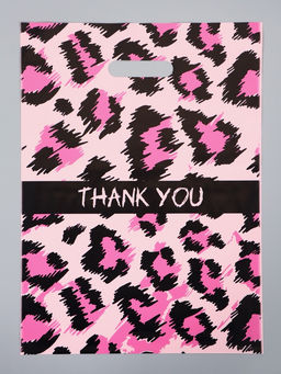 Цена за 50 шт. Пакет полиэтиленовый с вырубной ручкой "Стиль" 30 х 40 см 60 мкм