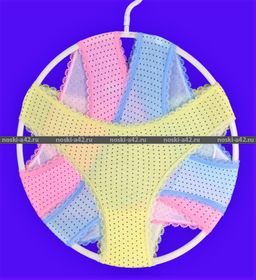 Цена за 10 шт. Подростковые трусы для девочек с кружевом COOL KID арт. 8533 2XL (7-8 лет) - For you фото 2