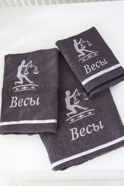 14418/10 Знаки зодиака полотенце махровое плотность 350гр