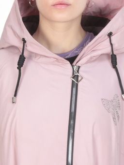 6233-2 PINK Куртка демисезонная женская AMAZING (100 гр.синтепона) - Fashion фото 10
