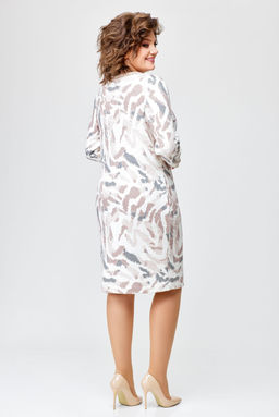 Блуза Swallow 803.2 черный+серебряный узор фото 919