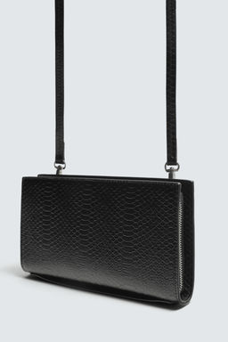 CROCODILE EMBOSSED XL WALLET - Zara фото 3