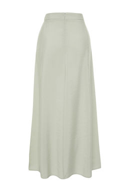 TRENDYOLMILLA Mint Modal Icerikli A-line Maxi Boy Dokuma Etek TWOSS24ET00058  фото 8