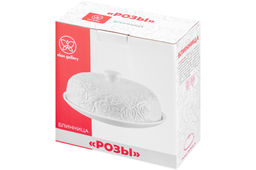 Блинница 23*23*9,5 см "Розы"