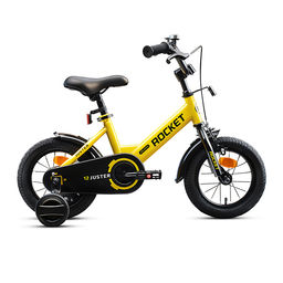 Велосипед 12" Rocket Juster, цвет желтый