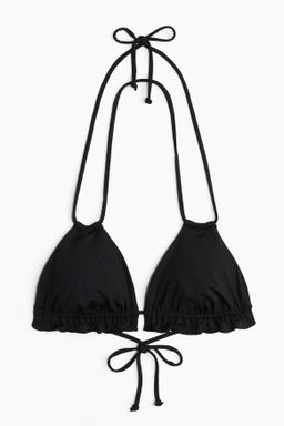 Top de bikini triangular con relleno