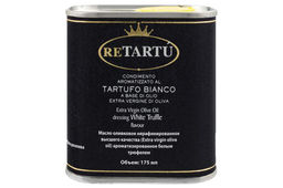 Масло оливковое RETARTU ароматизированное белым трюфелем Extra Vergine 175 мл, жесть, ИТАЛИЯ