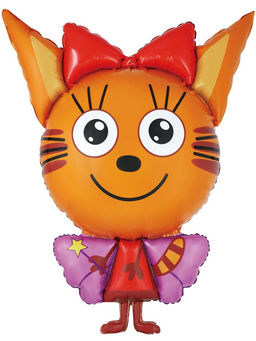 Воздушный шар фольгированный 42" «Три Кота. Карамелька фея»