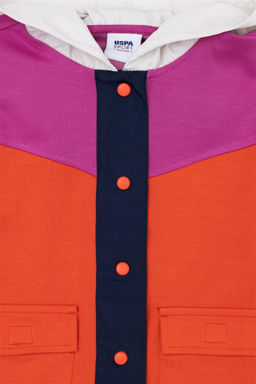 Фиолетовый свитшот для девочки - U.s. polo assn фото 4