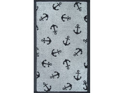 Полотенце махровое 1с105.413ж1 Якоря(антрацит) 50х30 см