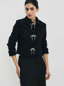 Жакет из хлопка с бантами / Zarina