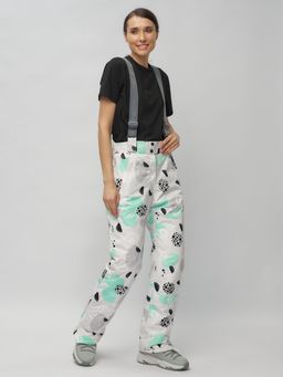 Горнолыжный костюм женский серого цвета 02302-1Sr - Chunmai фото 21