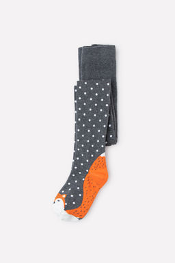 CROCKID СТОК! Колготки. Цвет: тем.серый меланж
