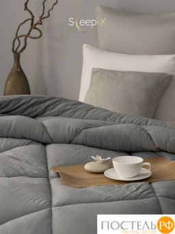 Одеяло SleepIx ЮТАКА мкрфбр.washed cotton/микрогель Airsoft, св.сер - Sleep ix фото 7