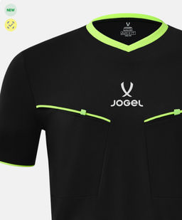 Футболка судейская Jogel DIVISION PerFormDRY Referee SS Tee 2.0, черный 99  фото 5