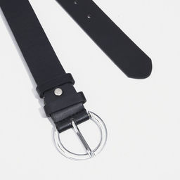 Ремень женский, ширина 3,5 см, винт, пряжка метал, цвет чёрный - Simaland фото 2