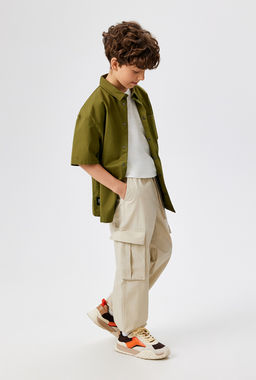 ACOOLA / Брюки детские для мальчиков Campillo бежевый