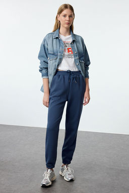 Indigo Kal?n Ici Polarl? Basic Orme Esofman Alt? Pantolon TWOAW22EA0468