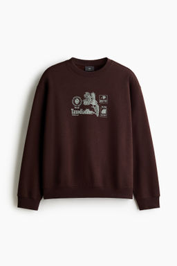 Sudadera con estampado Loose Fit - H&m фото 2