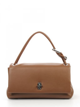 LACCOMA сумка АК7035-рыжий натуральная кожа хлопок