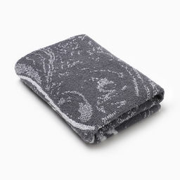 Полотенце махровое Этель Павел серый, 50х90см, 100% хлопок, 420гр/м2  фото 2