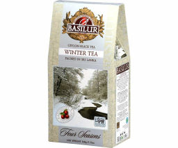 Коллекция Времена года / Зимний чай / (70185) черн. вес 100 г (BASILUR)