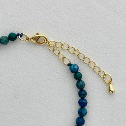 Браслет из Азурита огранка 19 см + - Радуга самоцветов фото 4