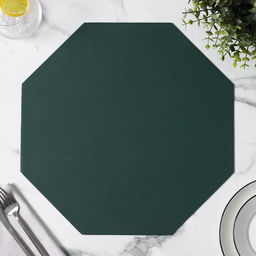 Цена за 6 шт. Салфетка сервировочная на стол «Тэм», 38×38 см, зелёная