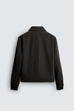 LIMITED EDITION WOOL BLEND JACKET - Zara фото 7