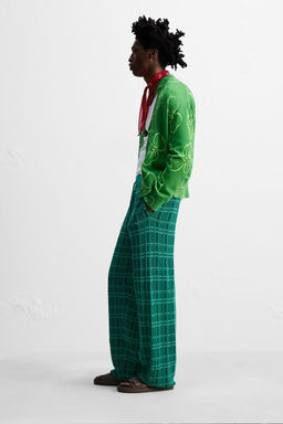 JACQUARD KNIT TROUSERS  OTIS KWAME KYE QUAICOE - Zara фото 4