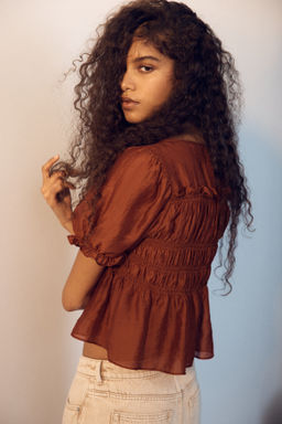 Blusa fruncida - H&m фото 5