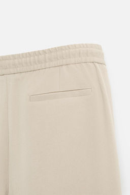 COMFORT FIT JOGGER WAIST TROUSERS - Zara фото 29
