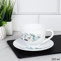 Чайная пара 220 мл ПАРА / GRAY-GB220/ (7327) / Лесная композиция