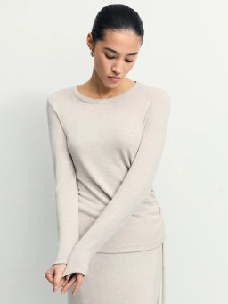 Джемпер из вискозы с асимметрией / Zarina