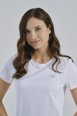 Футболка Белый ADVANCED RUNNING SS Tee - Anta фото 3