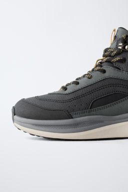 TECHNICAL HIGH-TOP SNEAKERS - Zara фото 4