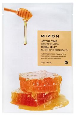 1ШТ MIZON  Тканевая маска для лица с экстрактом маточного молочк