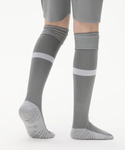 Гетры футбольные JOGEL CAMP ADVANCED SOCKS, серый/белый  фото 8