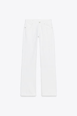TRF WIDE-LEG LOW-RISE JEANS - Zara фото 50