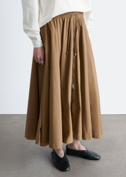 Falda midi voluminosa con cord?n de ajuste - H&m фото 3