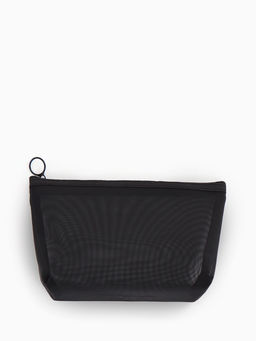 Косметичка дор Сетка 17*6,5*13,5, отд на молнии, черный