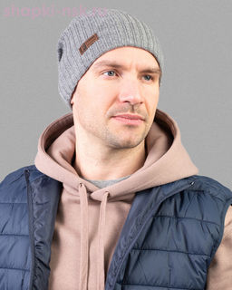 F 482 Шапка мужская (57-59)