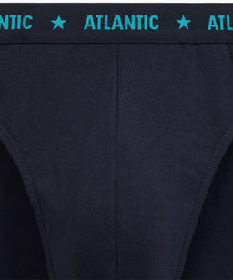 ATLANTIC 3MP-207 Трусы спорт Light - набор 3 шт. темно-синий фото 5