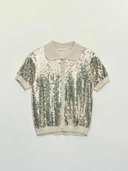 Кардиган с пайетками из вискозы / Zarina