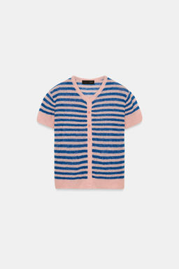 STRIPED WOOL BLEND JACKET - Zara фото 5