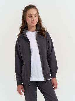 Костюм спортивный Темно-серый 7+ - Bungly фото 16